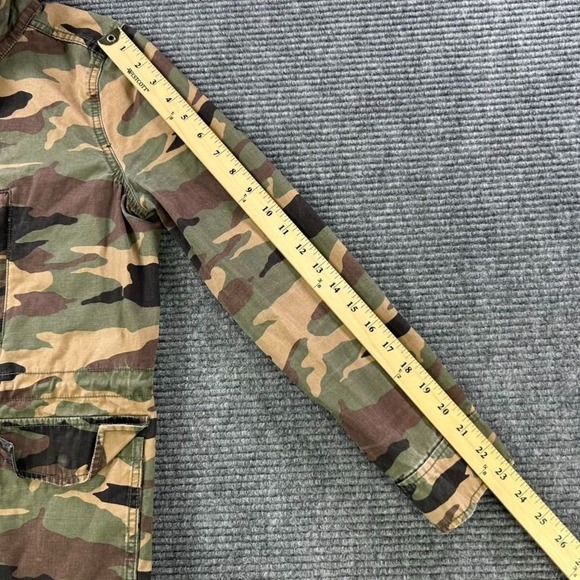 Madewell Camouflage Utility Jacket Women Small Lightweight Casual Outerwear Coat - Picture 9 of 16